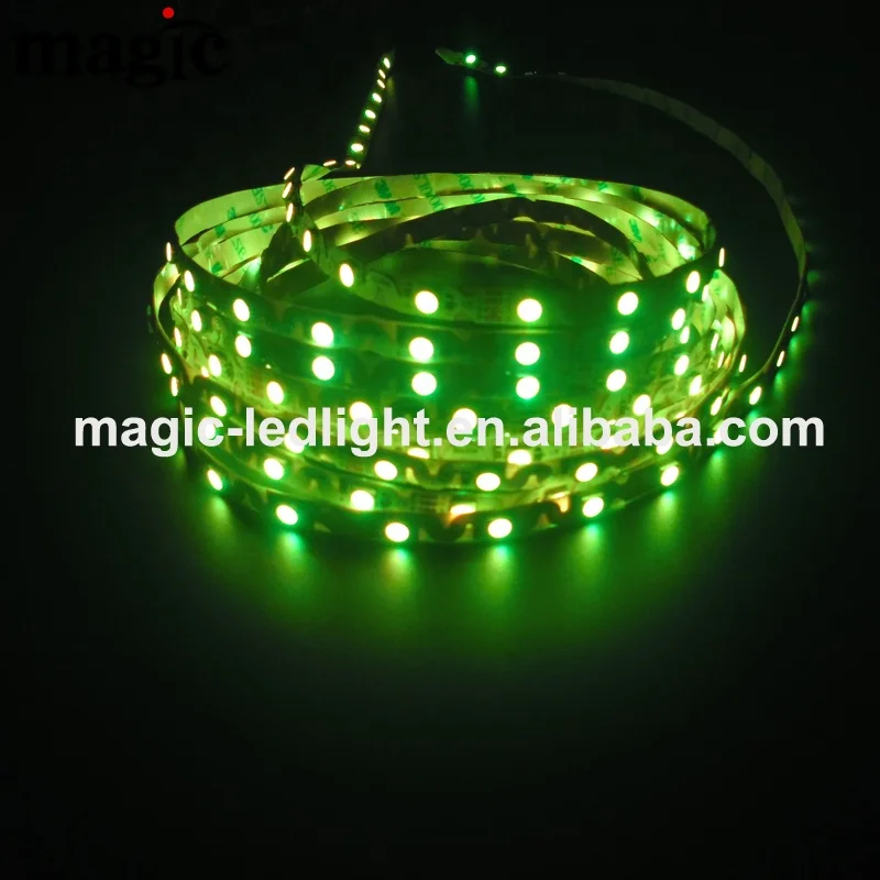 S Тип зигзаг 12 В 24 водонепроницаемый SMD5050 PWM 4 провода гибкая светодиодная лента RGB