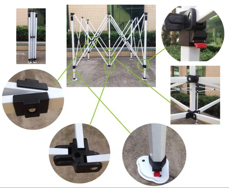 3x6m advertising tent with hexagonal frame for event