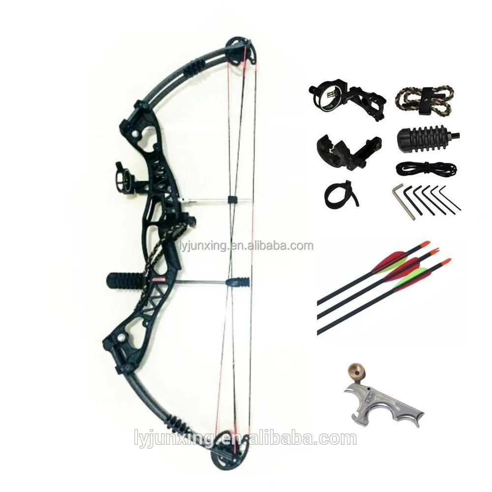 Factory supply fiberglass limbs compound bow for hunting