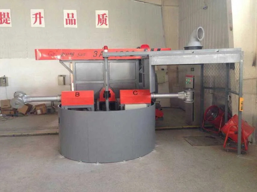 Plastic toys making small carousel rotational moulding machine