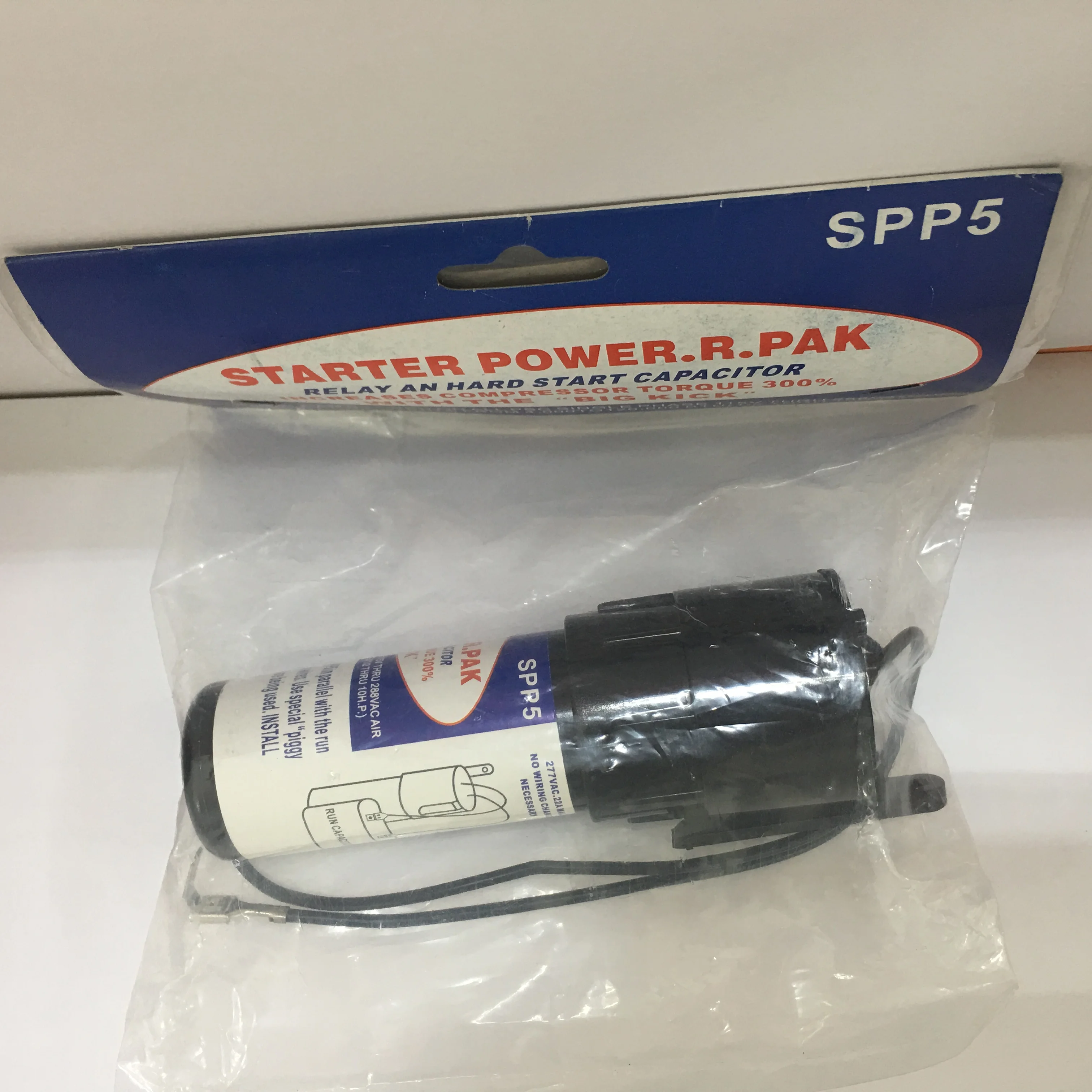 Hard Start Kit Capacitor (SPP5,SPP6)