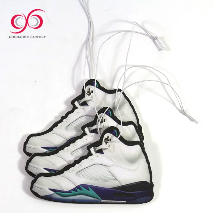 Customized Size and Eco-friendly cotton paper Material hanging car air freshener