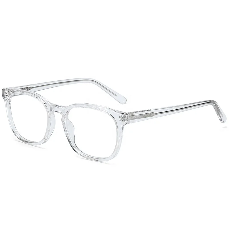 BT4013 Unisex Fashion Square Acetate Frame Prescription Glasses Optical Eyeglasses Eyewear