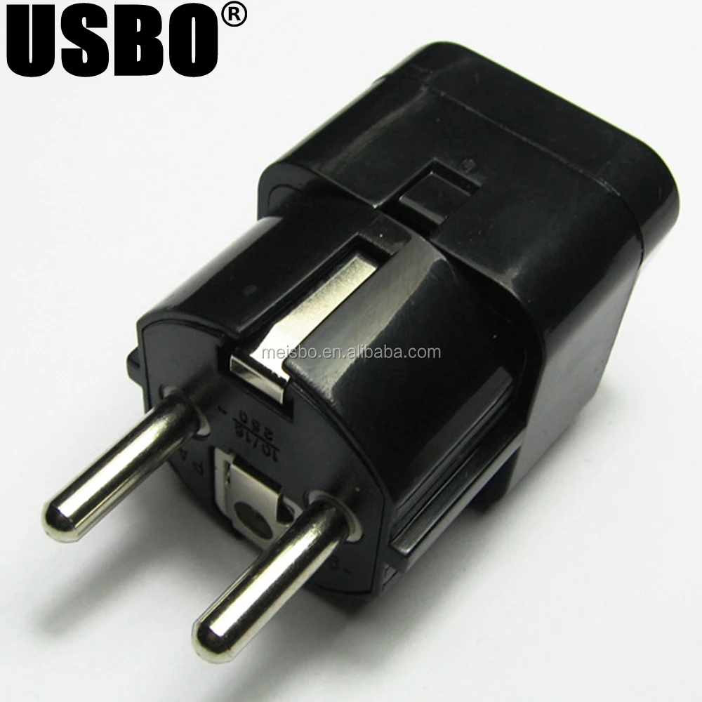 10 ~ 16A 250V CE ROHS европейский стиль немецкий Универсальный переходник для путешествий