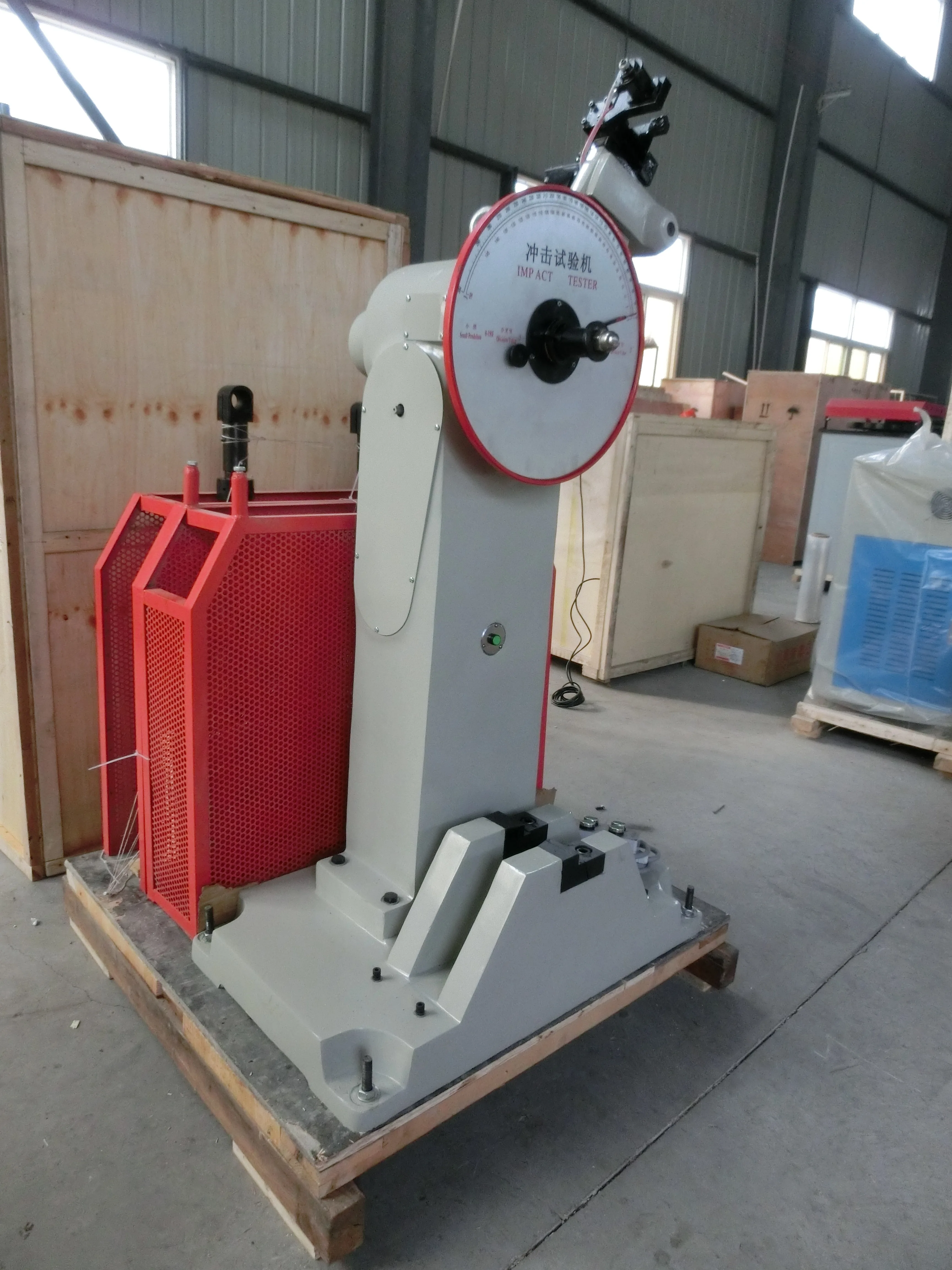 JB-500B Semi-automatic Pendulum Impact Tester Charpy 500J, Impact Testing Machine, Impact Equipment