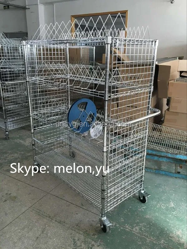 ESD SMT Reel Storage Trolley for Electolic factory