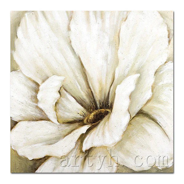 Newest Handmade Big Peony Flower Paintings