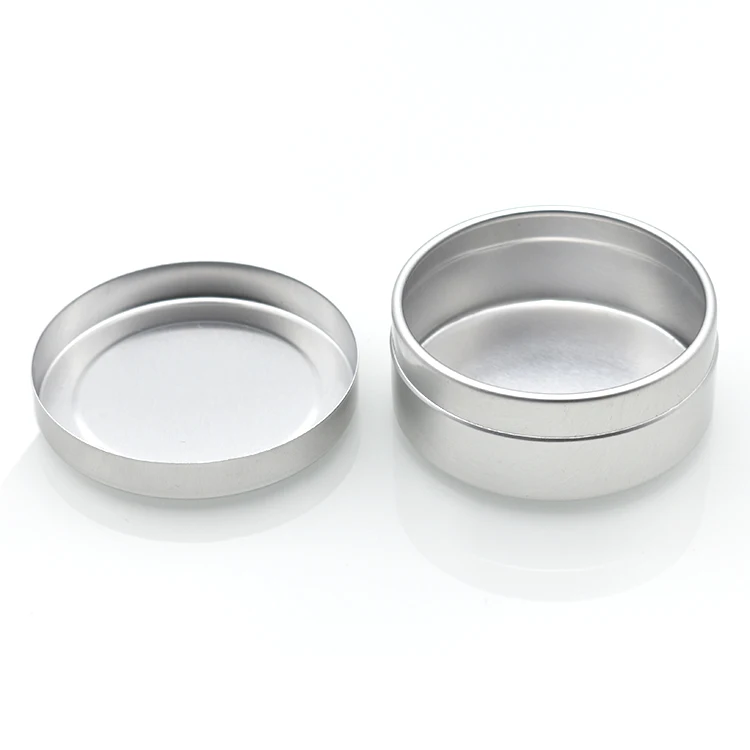 free sample 10g 60g 400g 250g press cap aluminum jars for cream candles