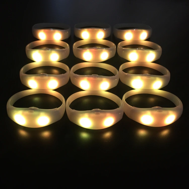 Summer 2024 Concert NEW Arrivals Wristband LED DMX Wireless RGB LED Controller Bracelet