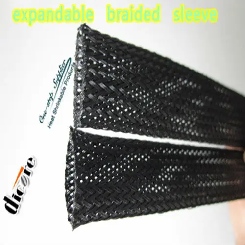 Защитные пэт расширения гибкий кабель плетеные трубки