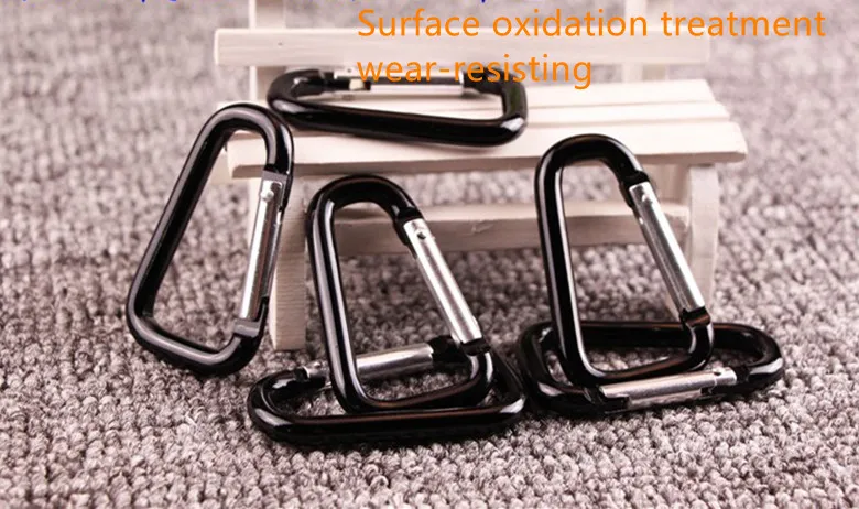 Travel Kit Camping Equipment Alloy Aluminum Survival Gear Camp Mountaineering Hook Carabiner