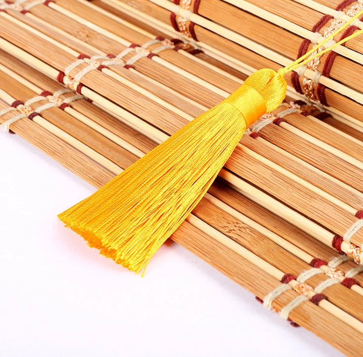 
16cm High Quality Polyester Silk Tassel with loop 