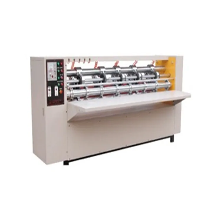 
NC cut off corrugated paperboard carton box making machine 