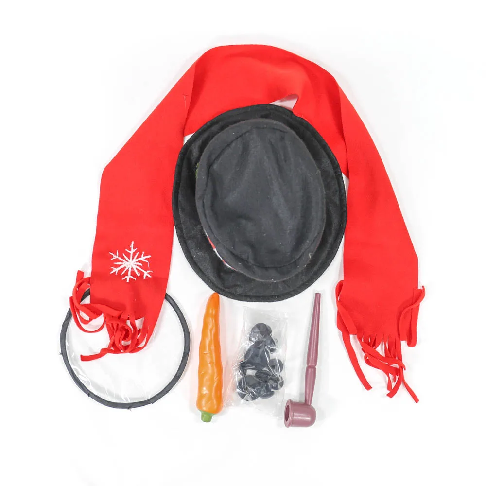 
snowman carrot nose snowman kit set 