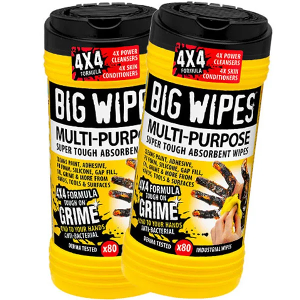 2019 Year Best Selling Products 30pcs Heavy Duty Hand Wipe With Citrus Scented