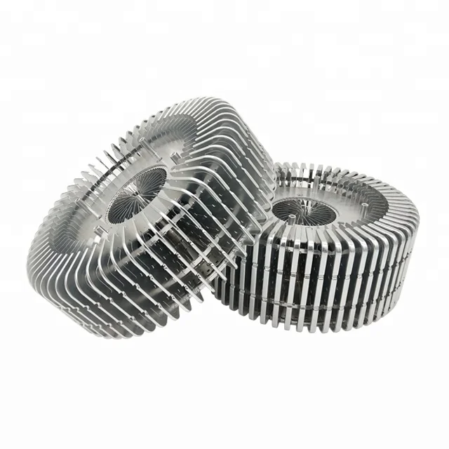 6061 aluminum flexible heat sink 160mm heatsink profile used for led high bay light