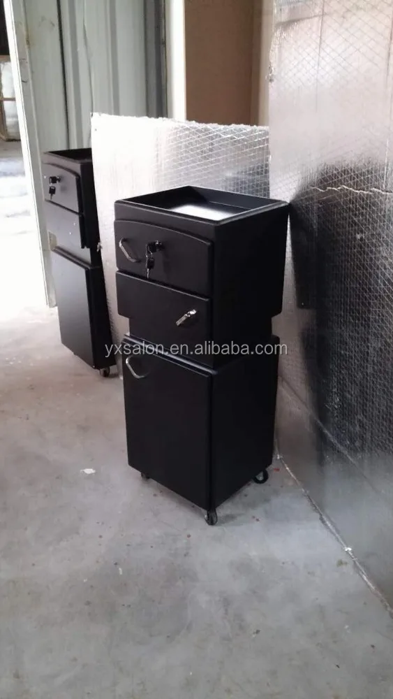 Classic European Style Black Salon Trolley(GL211)