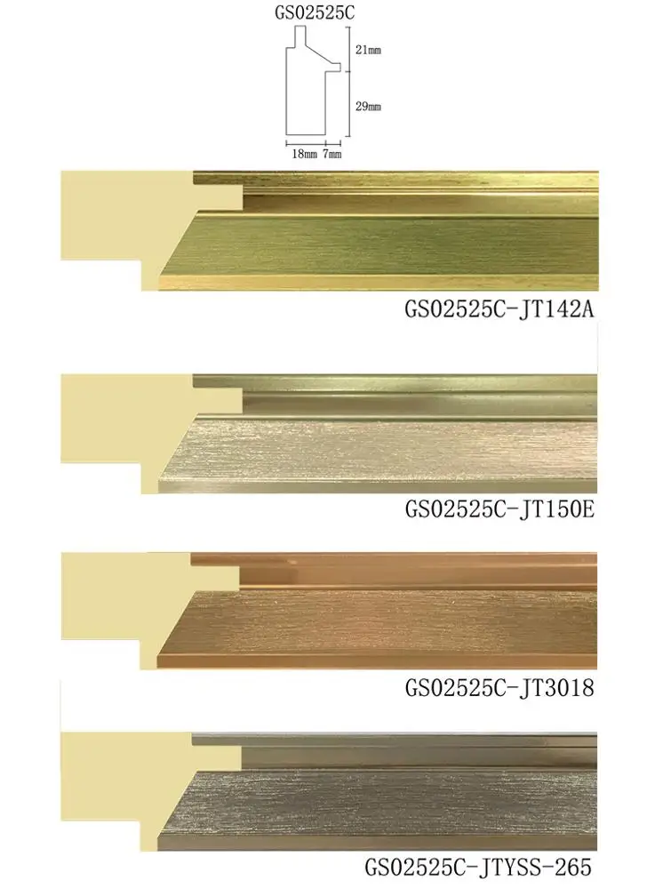 Hualun Big Factory Wholesale Cheap 3D PS Plastic Decorative Photo Frame Mouldings Online Shopping