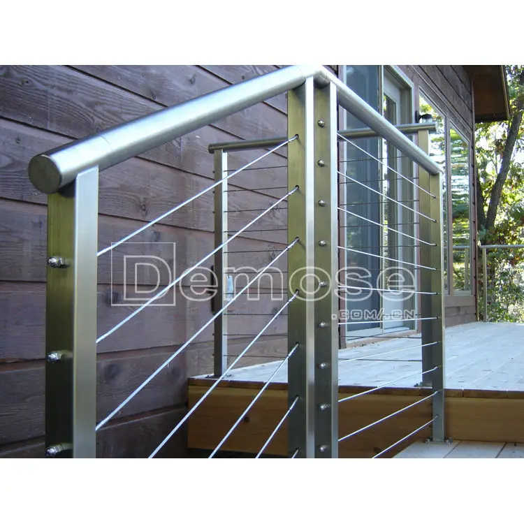 American Standard galvanized square pipe railing