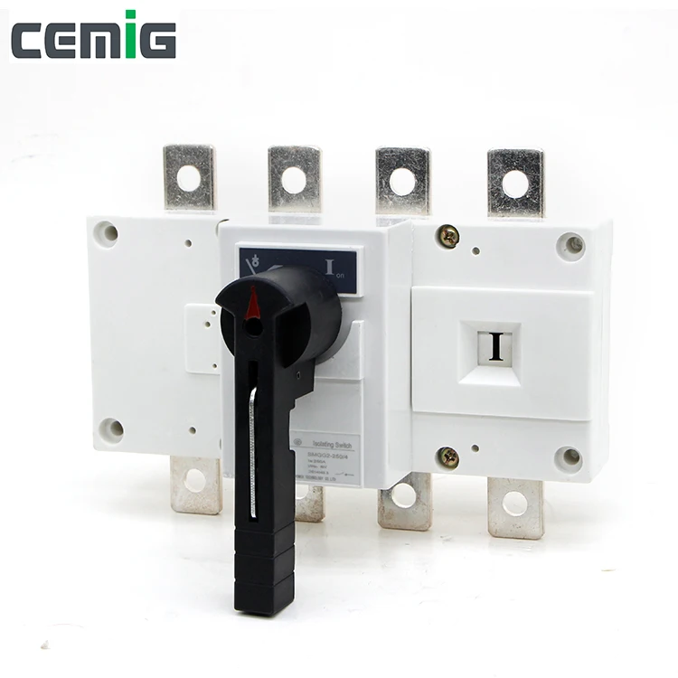 Cemig 63a 100a 160a 250a 40a 80a 125a 200a изолятор переключатель инструменты от производителя Dc
