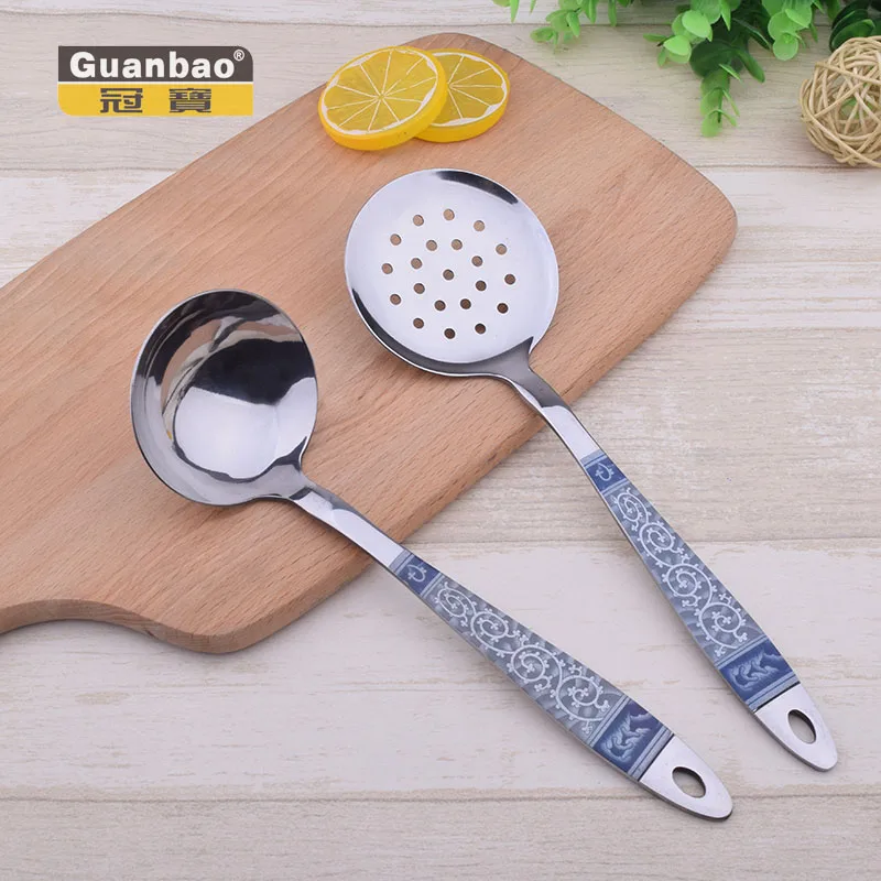 
Wholesale Durable Stainless Steel Ceramic Kitchen Utensil set 