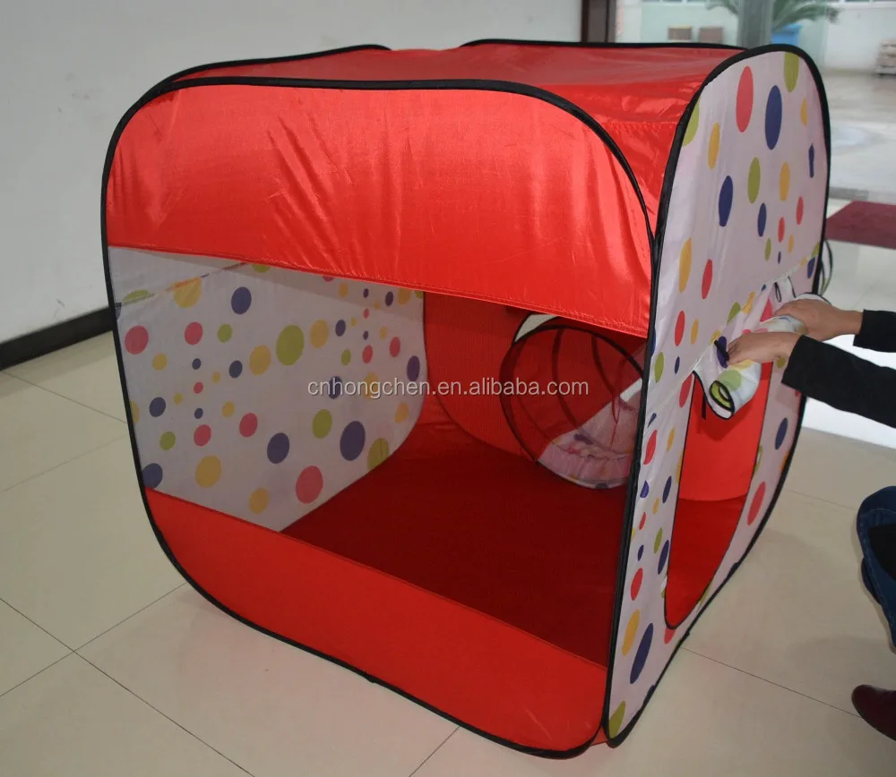 
new style folding children mini kids play tent tunnel 