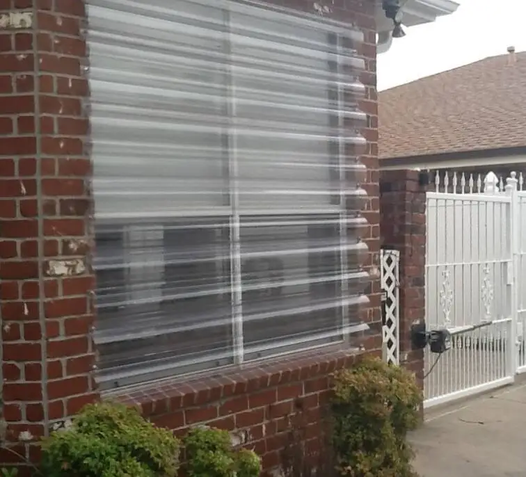 clear hurricane shutters