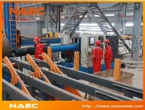 Автоматическая установка для внутренней сварки продольных швов