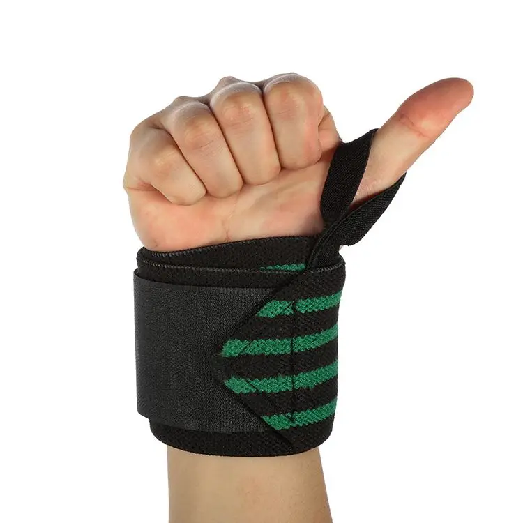 Hot selling cross fit wrist protection wrist wraps with thumb loop