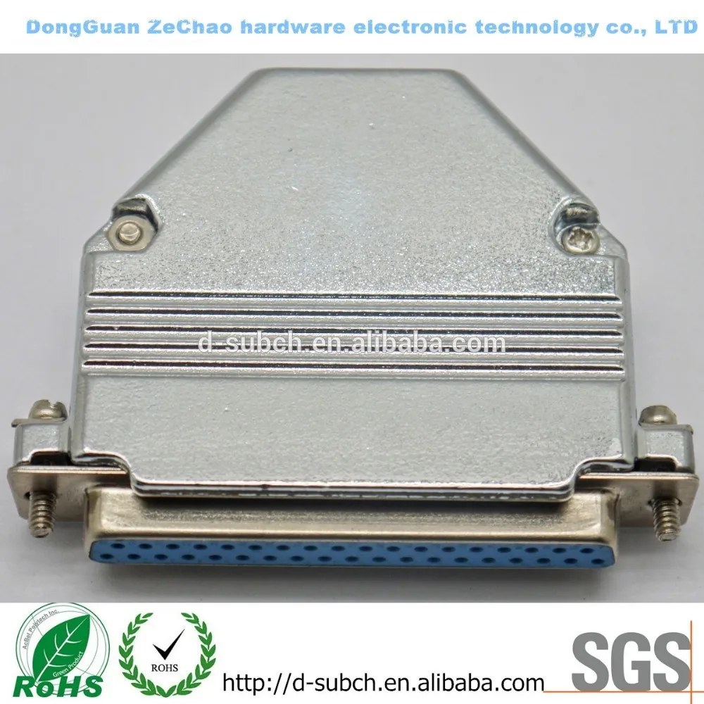 D - к югу от 37pin 180 град. ассамблеи металлический корпус db37P разъем для дома