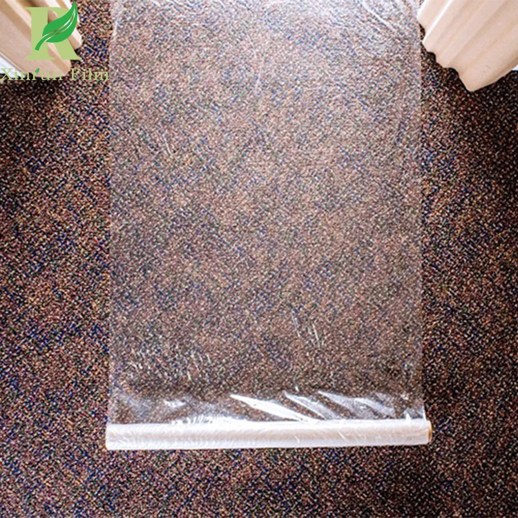 Transparent Adhesion Bulk Carpet Protector Film