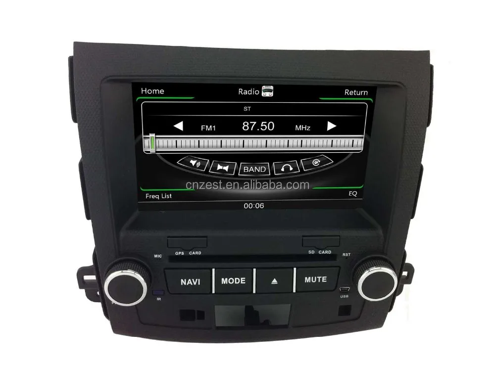  Автомобильный dvd vcd cd mp3 mp4 плеер для Mitsubishi Outlander автомобильный радио gps аудио навигационная система
