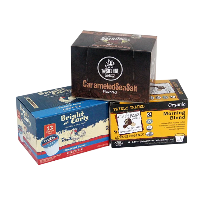 
Professional Printed Custom Cheap Coffee Paper Packaging Box 