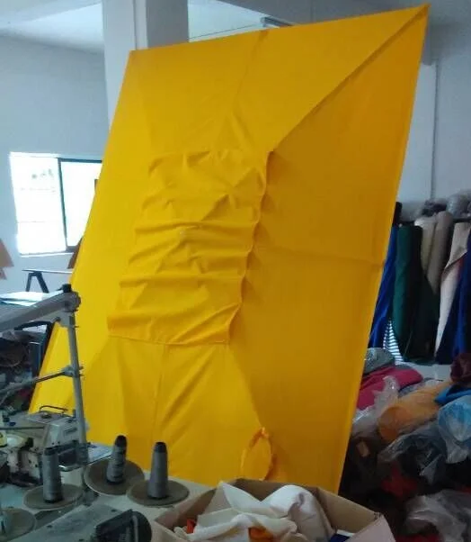 Patio outdoor umbrella fabric high quality 5 years warranty