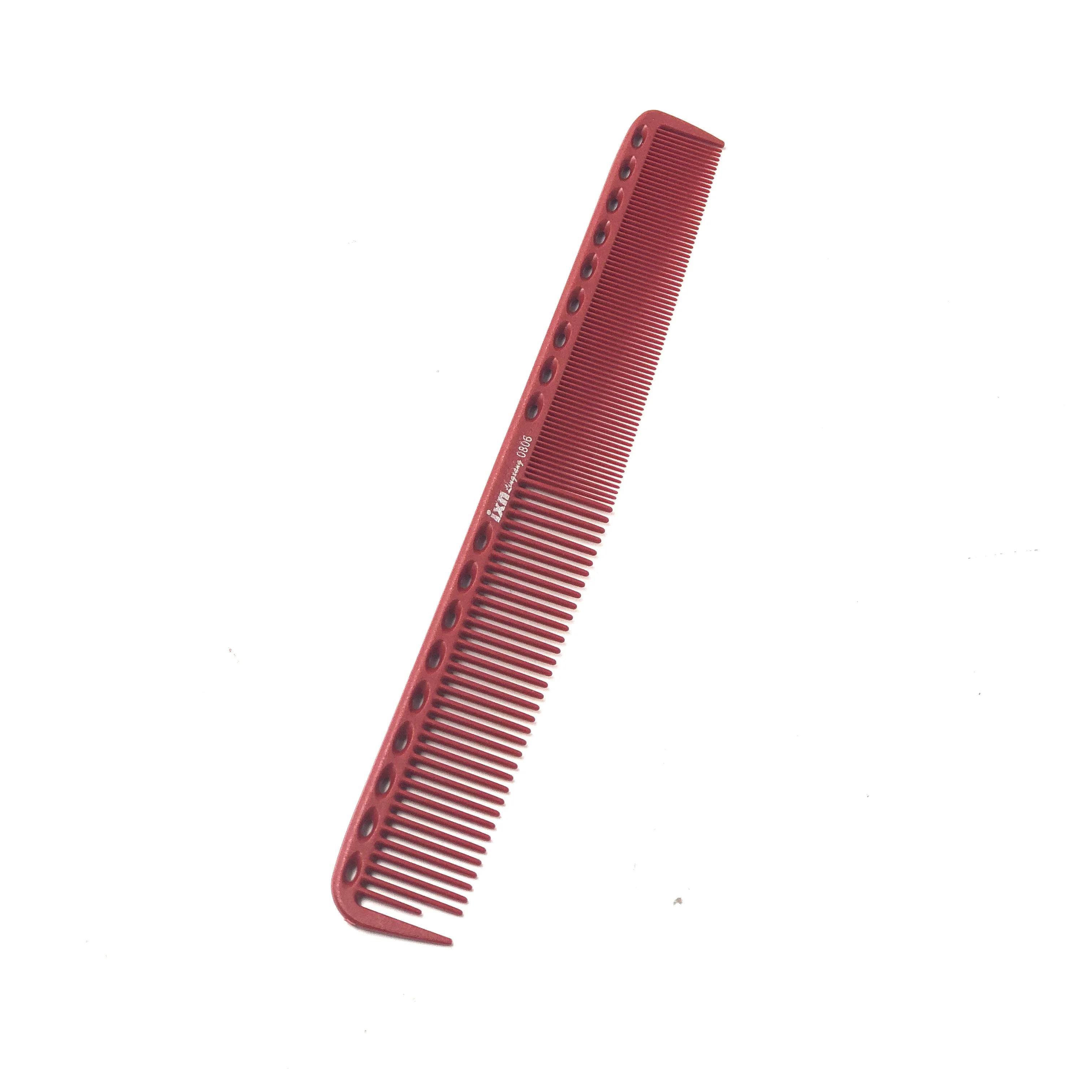 Plastic comb salon hair straighten tools salon cutting hair comb