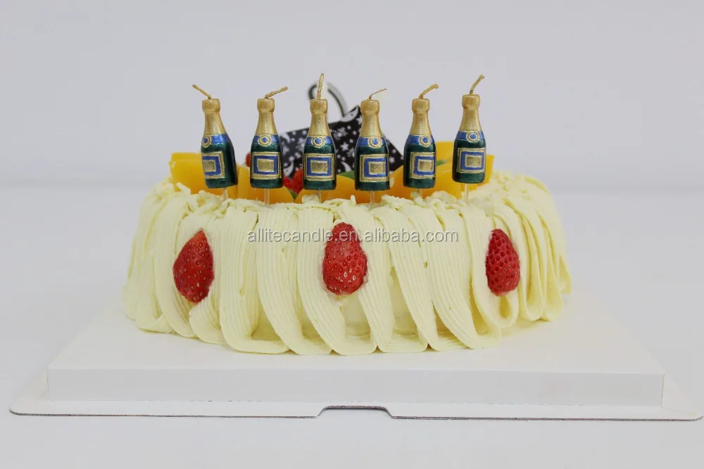 Sell cakes product color flame birthday candles and festival color flame party candle birthday