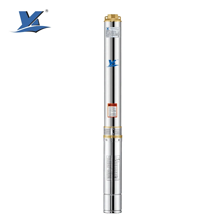 3SDM1/8-38 Stainless Steel Deep Well Pumps Water Centrifugal Borehole Submersible Pump