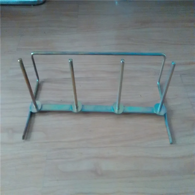 yellow wire spool caddy, wire reel cart