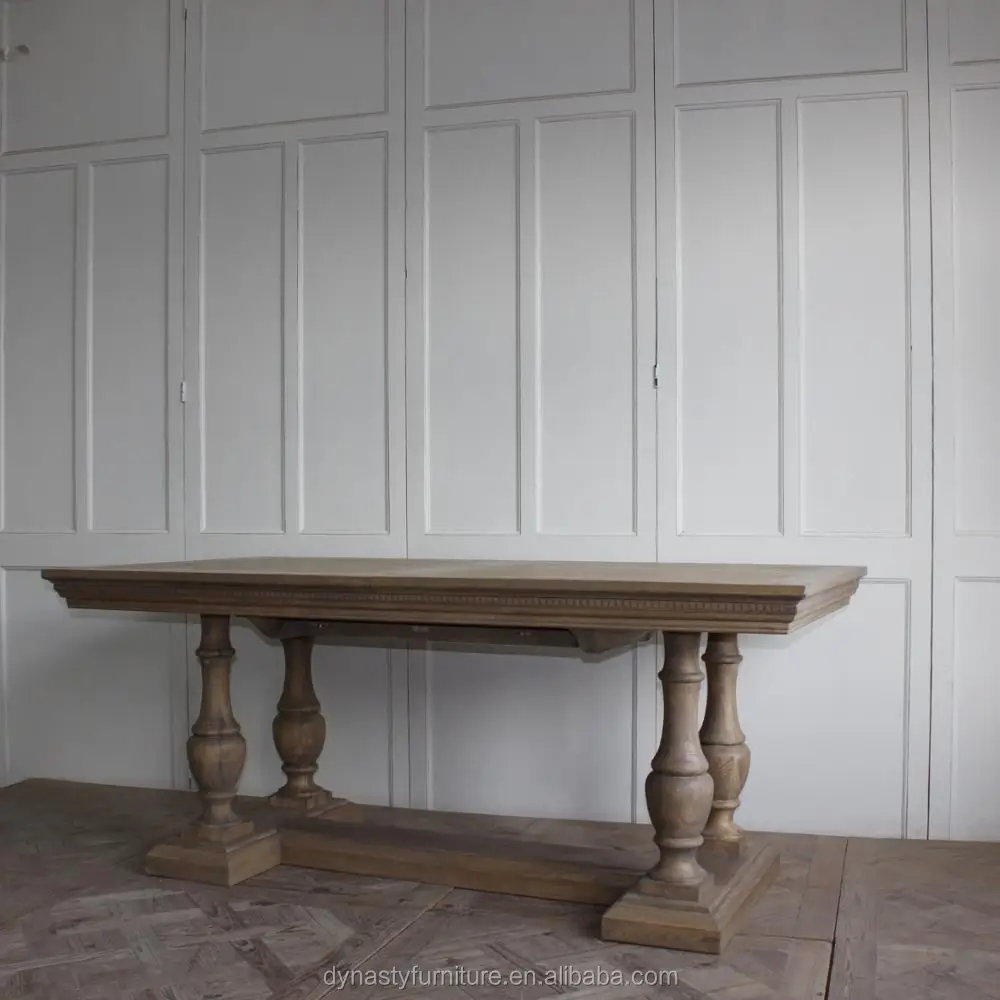 Лидер продаж 2017 года, античная мебель elm, выдвижной деревянный обеденный стол