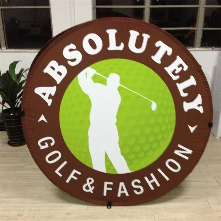 
Custom Advertising Circle Pop Up Banner Display 