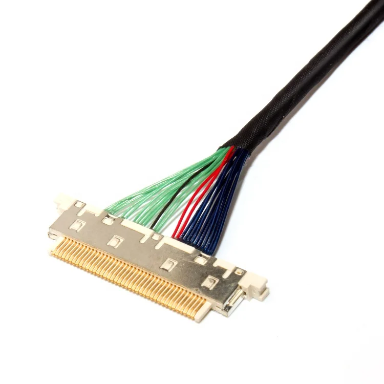Shenzhen Sino-Media ACES 88441 I-pex 20454  20pin Lvds Cable For Mini Itx Motherboard Lcd Panel