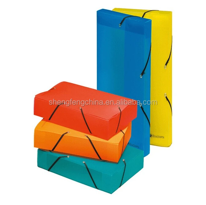 Plastic Document Case A4 Folder with Pro Meta Case BOX File