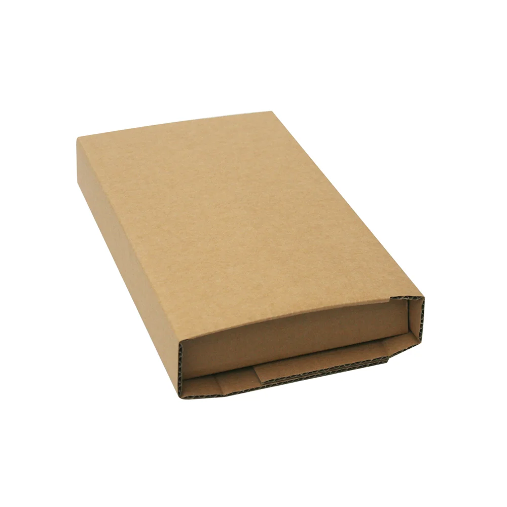 Corrugated paperboard shipping mailing box for book CMYK print book mailers cardboard