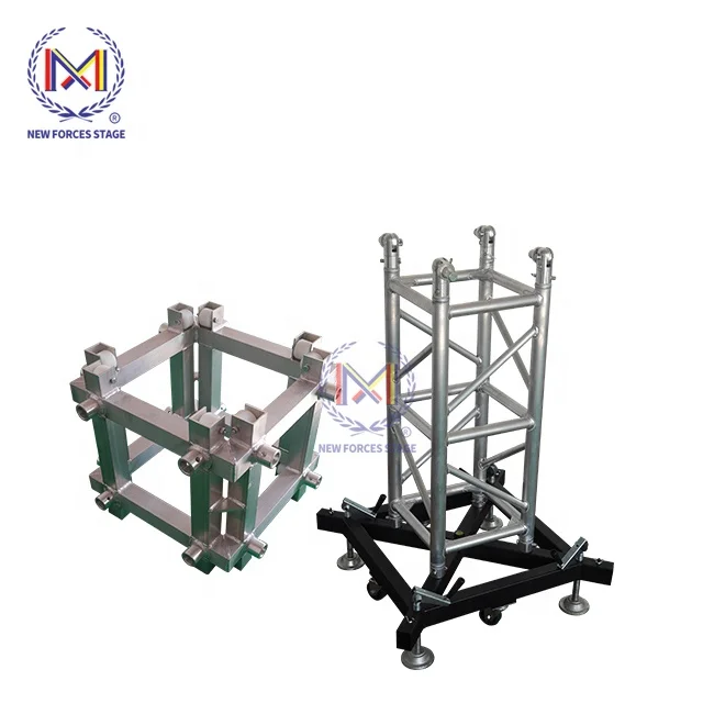 Custom Stage Decoration Truss Hanger Rotating Lighting spigot Truss Trelicas