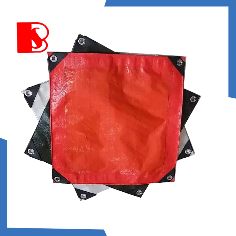 
factory pe woven/ coated/ plastic sheet leno/nylon blocks tarpaulin pe fabric roll 