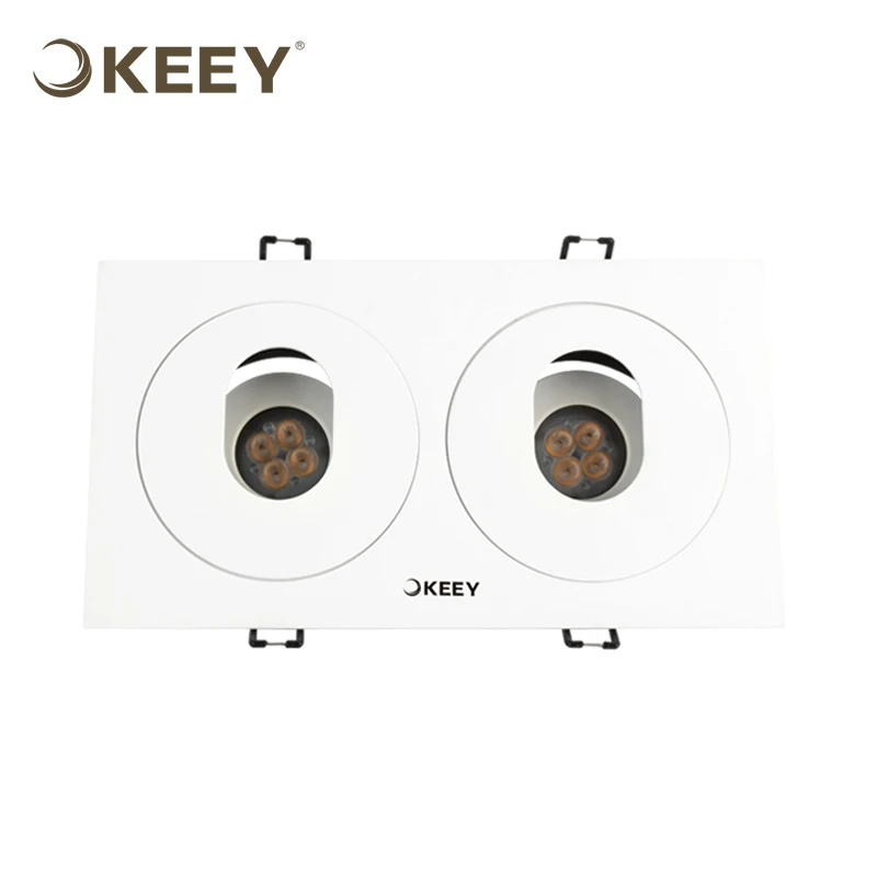 KEEY Two Heads Led Grille Panel Light Truck Grille Guard for Showroom QYR2-GS601N-2