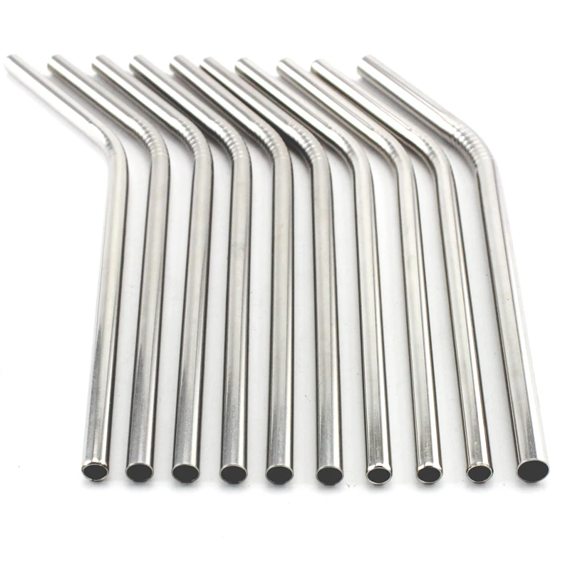 Pretty titanium coating durable stainless steel straw