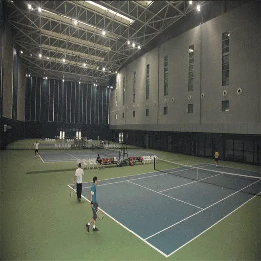 Outdoor PVC Sports Flooring Used for Tennis and basketball courts and kindergarten