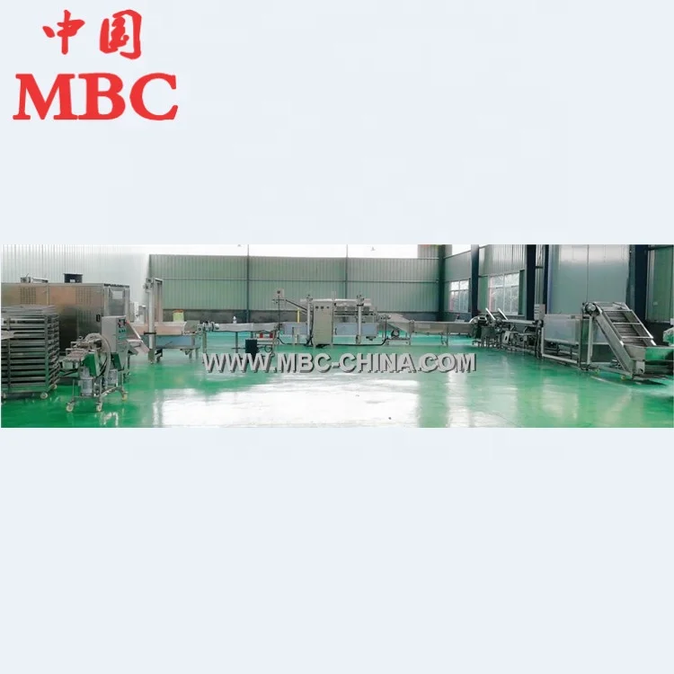 
Potato french fries and potato chip production line 