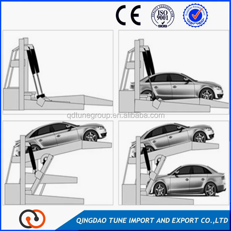 double layer parking system cheap car lifts for private car